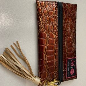 Mini Makeup Junkie Bag - Bourbon